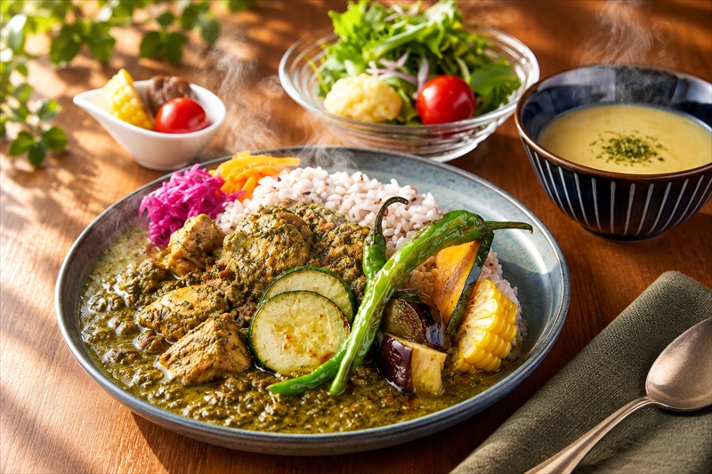 2種のあいがけカレーランチ
