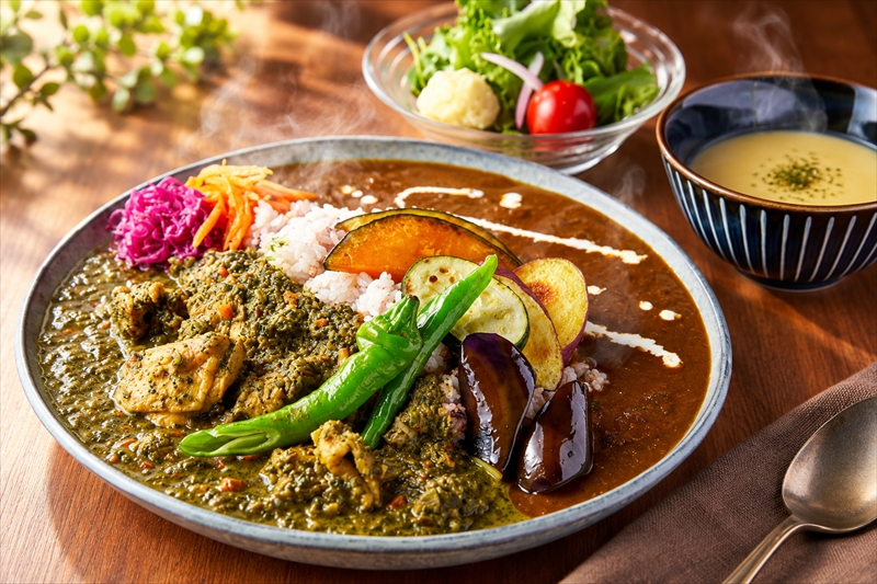 2種のあいがけカレーランチ